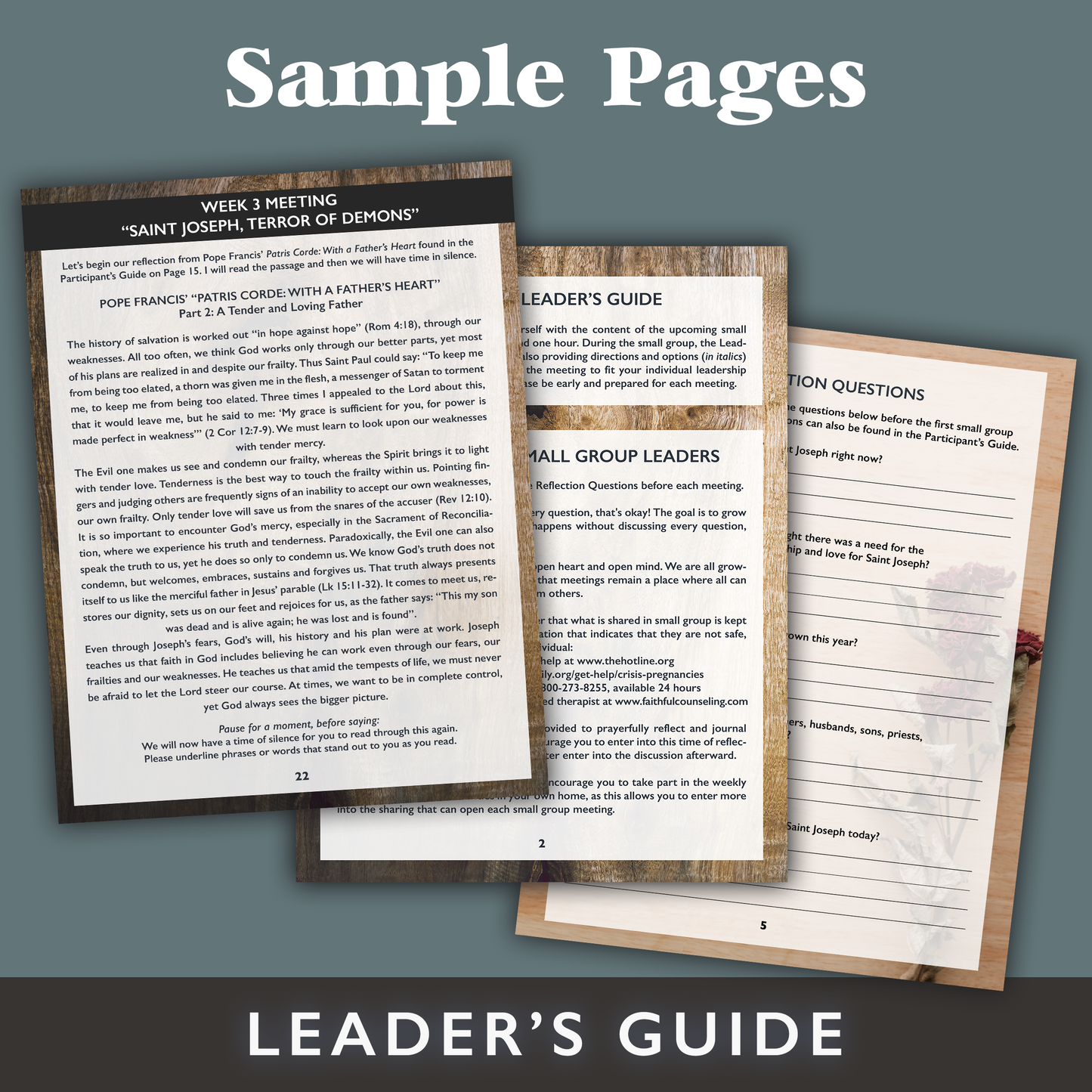 Leader's Guide to "Saint Joseph: Pillar of Families" - Women's Series