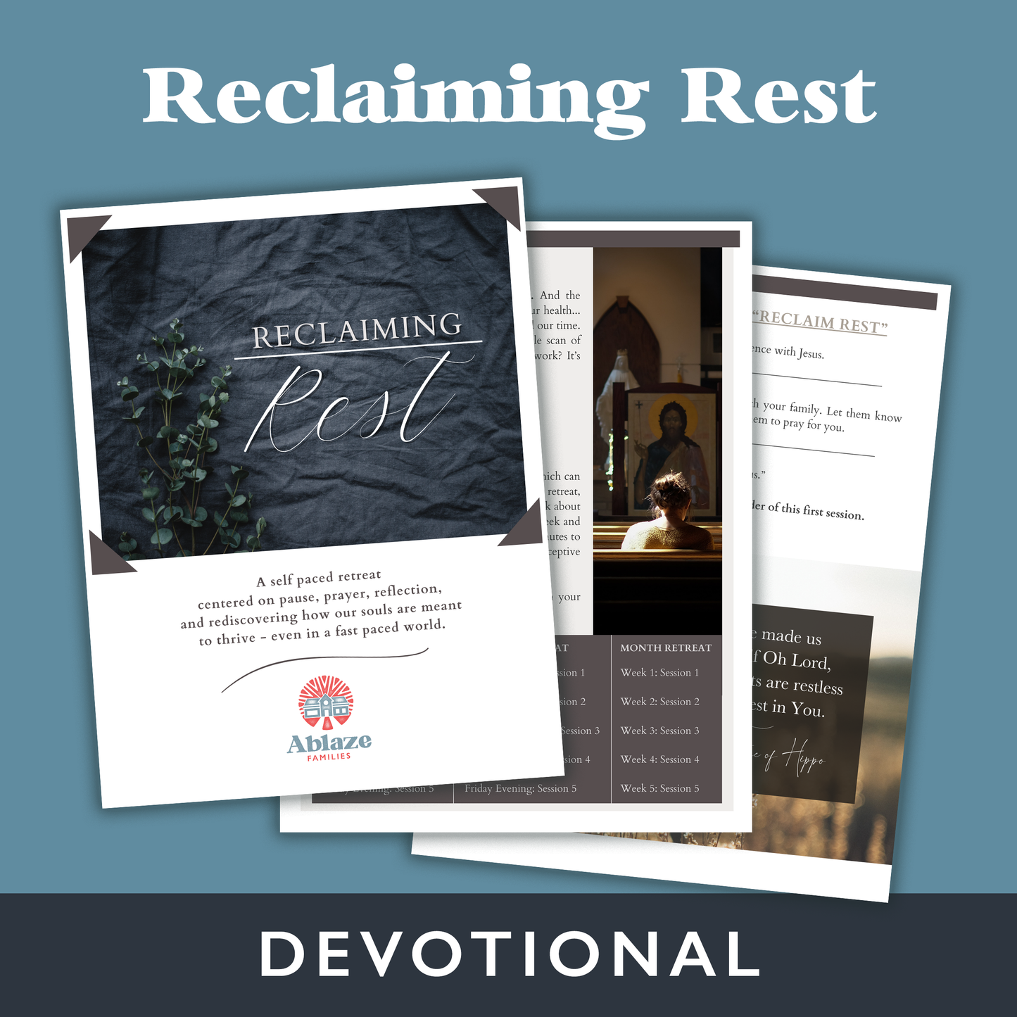 "Reclaiming Rest" Retreat